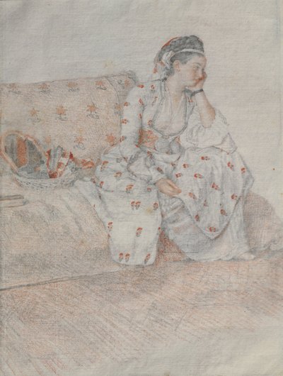 Die Gräfin von Coventry im türkischen Kostüm von Jean Étienne Liotard